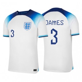 England Reece James 3 2023/2024 Hemma Fotbollströjor Kortärmad